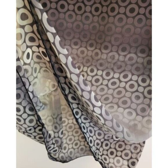 Lane Bryant Ombre Sheer Long Line Tunic Top Womens 14/16 - Picture 9 of 11